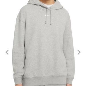 Heather Grey Nike Oversized Sweatshirt